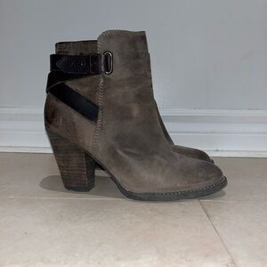 Leather Nubuck Boots
